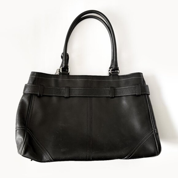 ❌SOLD❌ Vintage Coach Smooth Leather Shoulder Bag - Picture 4 of 7